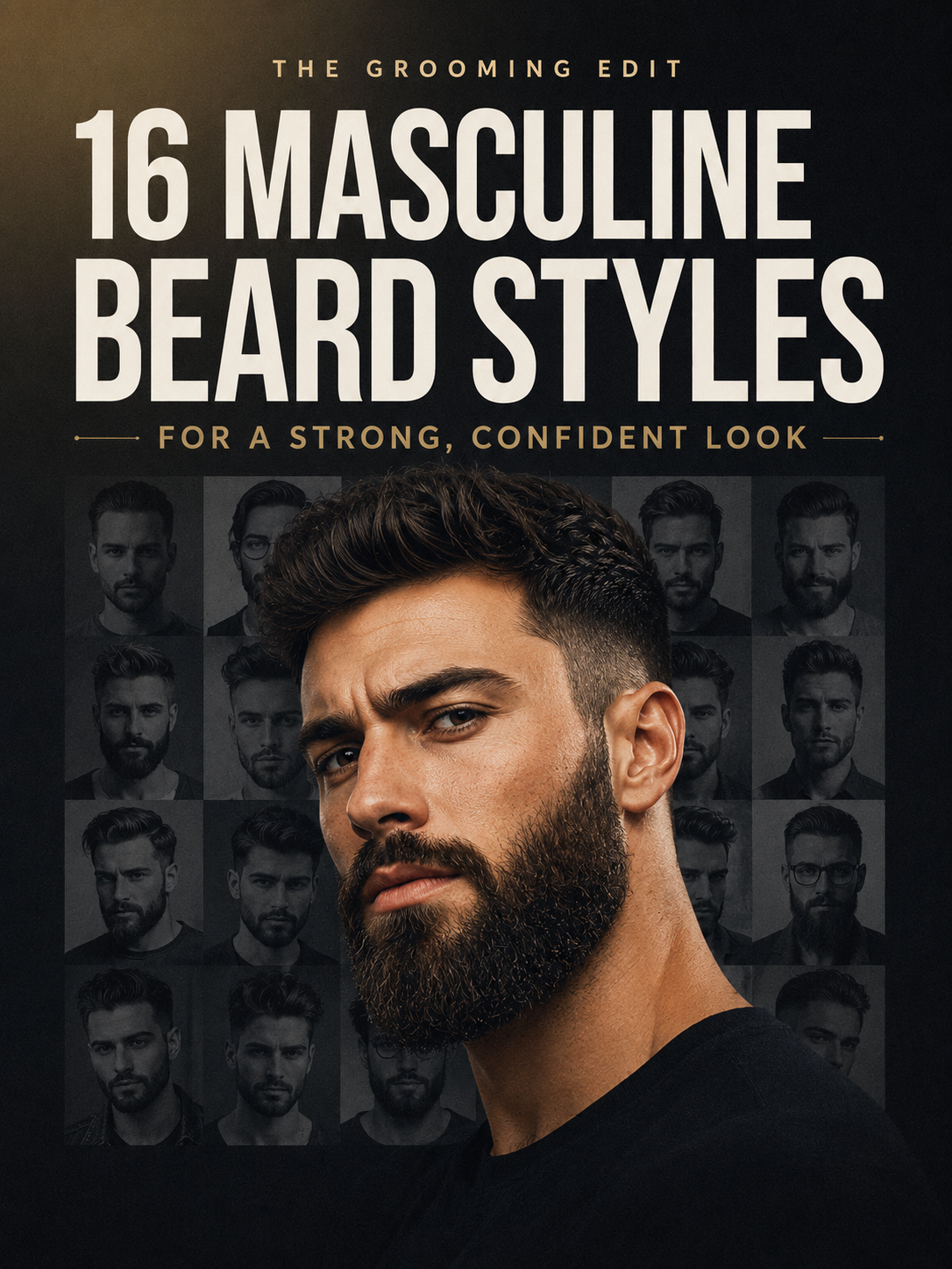 16 Masculine Beard Styles for a Strong, Confident Look